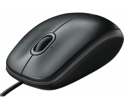 мышь проводная оптическая LOGITECH (910-003357) B100 черная
