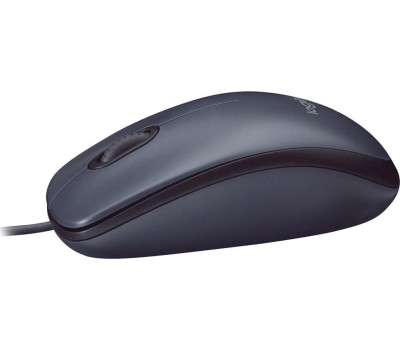 мышь проводная оптическая LOGITECH (910-003357) B100 черная