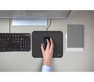 мышь проводная оптическая LOGITECH (910-003357) B100 черная