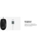 мышь проводная оптическая LOGITECH (910-003357) B100 черная