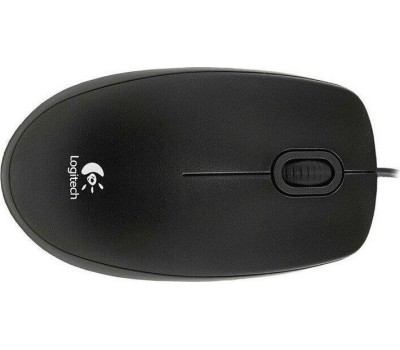 мышь проводная оптическая LOGITECH (910-003357) B100 черная