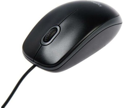 мышь проводная оптическая LOGITECH (910-003357) B100 черная
