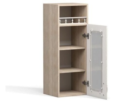 Кухонный модуль БИТЕЛ АНЖЕЛИКА ШКН 350 ПВ (высота 920) (ДУБ МОЛОЧНЫЙ, ЯСЕНЬ, 6227 AB/L (RS113), осн)