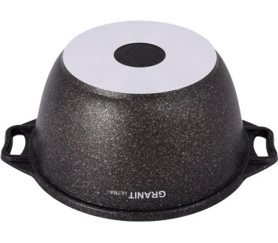 Кастрюля KUKMARA кго32а а/пр литая 3,0л стекл/кр Granit ultra original