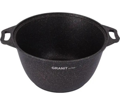 Кастрюля KUKMARA кго32а а/пр литая 3,0л стекл/кр Granit ultra original