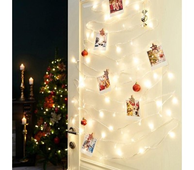 Гирлянда NEON-NIGHT (303-186) ГИРЛЯНДА ТВИНКЛ ЛАЙТ 10 М, ПР-Й ПВХ, 80 LED, ТЕПЛЫЙ БЕЛЫЙ