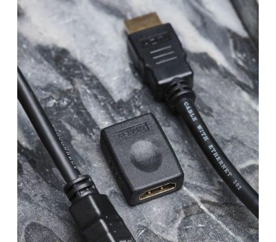 Переходник REXANT (17-6806) ПЕРЕХОДНИК ГНЕЗДО HDMI - ГНЕЗДО HDMI