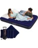 Матрас надувной INTEX Матрас надувной CLASSIC DOWNY AIRBED 152x203x25 см (ручной насос+2 подушки) . Арт. 64765