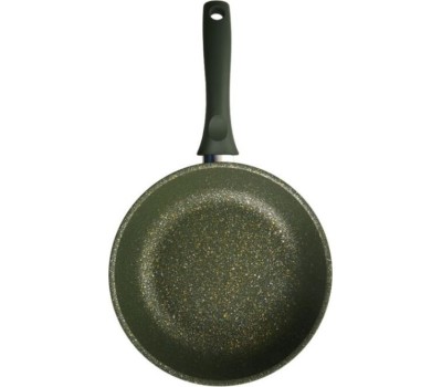 Сковорода КУКМОР 220tsml а/пр литая 22см Trendy style malachite