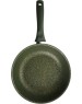 Сковорода КУКМОР 220tsml а/пр литая 22см Trendy style malachite