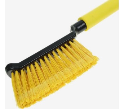 Щетка BLACK&BLUE ВВ1004 cо скребком поролоновая ручка, цветная (42см) 39907