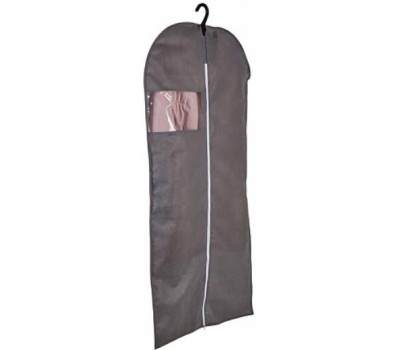 Система хранения вещей POLINI Чехол для одежды на молнии Polini Home, 60х120 см, серый (1уп)