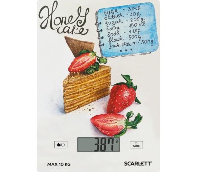 Весы кухонные SCARLETT SC-KS57P76