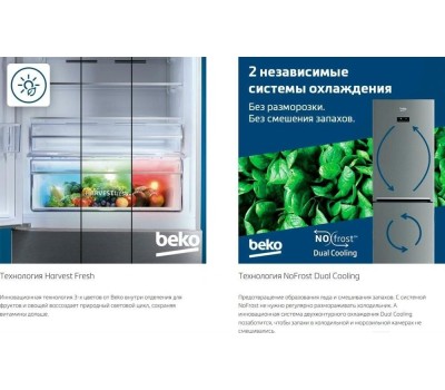 Холодильник BEKO B3DRCNK402HXBR