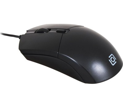 OKLICK Мышь Оклик 207M черный оптическая (2400dpi) USB (4but)