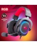 Игровая гарнитура REDRAGON (70550) Zeus X RGB, объемный звук 7.1, USB
