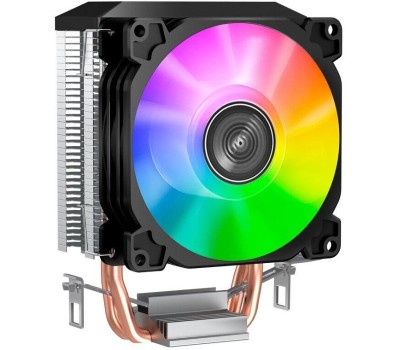JONSBO Кулер CR-1200E LGA1700/1200/115X/AM4 (40шт/кор, TDP 95W, 92mm Dynamic Multi-Color LED Fan, 2 тепловые трубки, 3-pin) Retail
