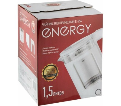Чайник электрический ENERGY E-256 (1,5л. стекло)