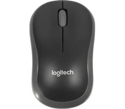 Мышь беспроводная LOGITECH M185 Swift Grey (USB, оптическая, беспроводная, 1000dpi) (910-002252)