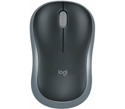 Мышь беспроводная LOGITECH M185 Swift Grey (USB, оптическая, беспроводная, 1000dpi) (910-002252)