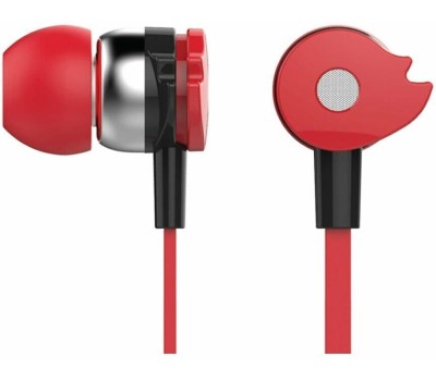 OKLICK Наушники HS-S-210, 3.5 мм, внутриканальные, красный d1r