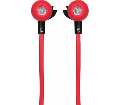 OKLICK Наушники HS-S-210, 3.5 мм, внутриканальные, красный d1r