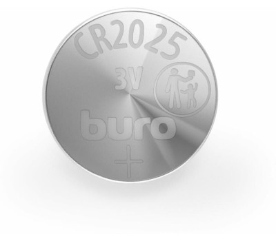 BURO Батарея Lithium CR2025 (1шт) блистер