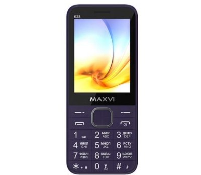Телефон мобильный MAXVI K28 Purple