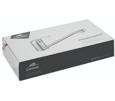 Смесители САНАКС 13071 Смеситель для кухни, шаровый, поворотный корпус, излив 25 см, цвет ХРОМ