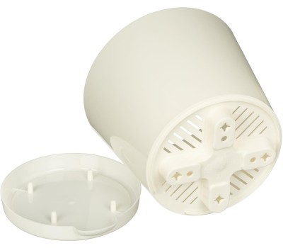 Горшок цветочный HOMVER Oregano D160мм, 2л с прикорневым поливом (светло-бежевый) 221602425/01