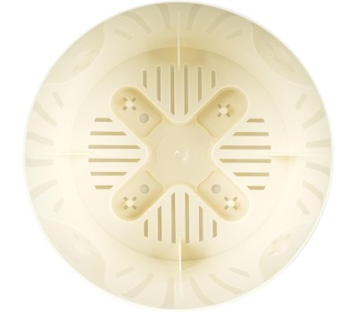 Горшок цветочный HOMVER Oregano D160мм, 2л с прикорневым поливом (светло-бежевый) 221602425/01