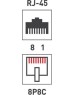 PROCONNECT Разъем UTP RJ-45 (8P8C), CAT 5e