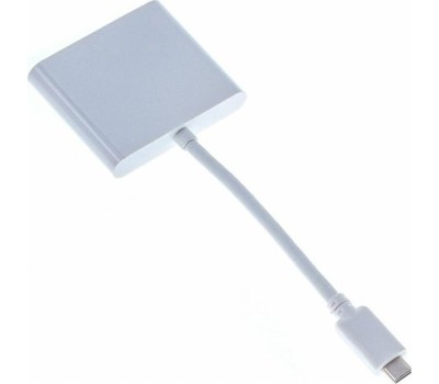 BURO Переходник USB Type-C (m) - HDMI (f), белый [bhp ret tpc-hdm]