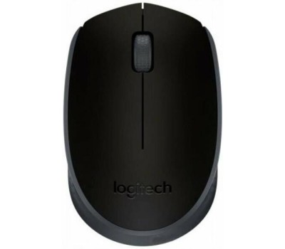 Мышь LOGITECH Мышь беспроводная M171 черный (USB, 1000dpi, 2but) (910-004643)