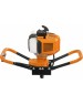 CARVER Мотобур AG-52/000 бытовой 2-х такт. 1400Вт 1.9л.с. 52см3 277об/мин (01.003.00011)
