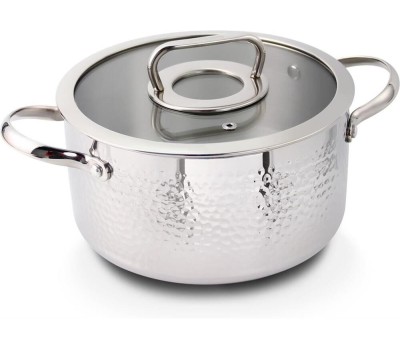 POMI D'ORO P595722 Salita Кастрюля с крышкой 24см, 6,3л