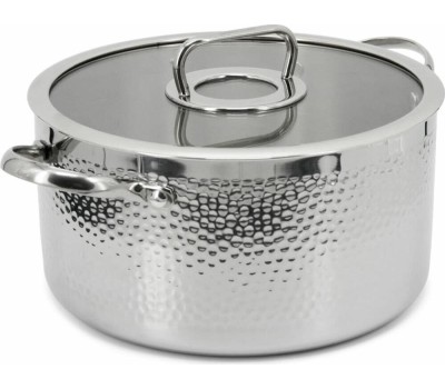 POMI D'ORO P595722 Salita Кастрюля с крышкой 24см, 6,3л