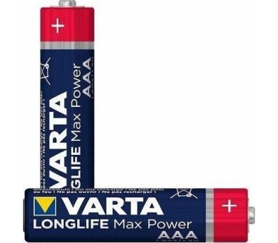 VARTA AAA Батарейка LongLife Max Power LR03 Alkaline, 2 шт