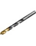 Сверло DENZEL Сверло по металлу, 5,5 мм, HSS-Tin, Golden Tip, 10 шт. 717214