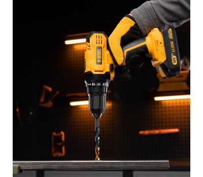 Сверло DENZEL Сверло по металлу, 8,5 мм, HSS-Tin, Golden Tip, 8 шт. 717220