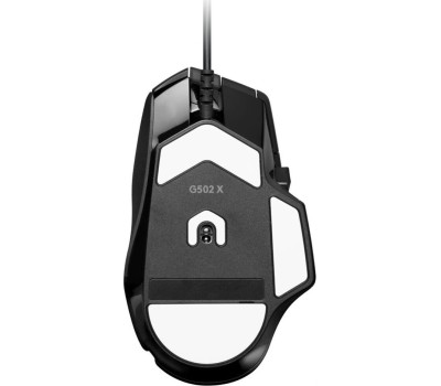 LOGITECH Мышь беспроводная G502 X Lightspeed, игровая, радио, оптическая, USB, USB-C, 25600dpi, черный [910-006185]