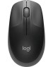 LOGITECH Мышь беспроводная M190 серый ( USB, 1000dpi, 3but) (910-005906)