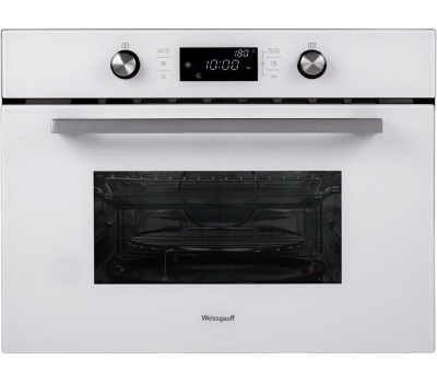 Духовой шкаф электрический WEISSGAUFF Духовой шкаф электрический OE 449 PDW, 44л, дверца с 3 стеклами, белый