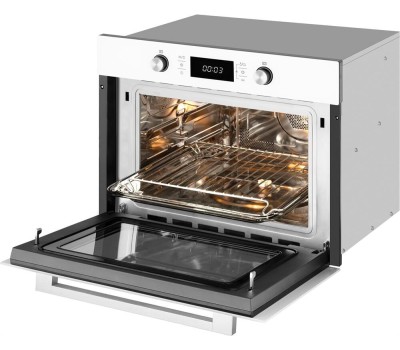 Духовой шкаф электрический WEISSGAUFF Духовой шкаф электрический OE 449 PDW, 44л, дверца с 3 стеклами, белый