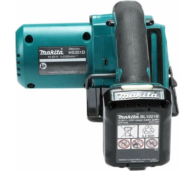 Циркулярная пила MAKITA Циркулярная пила HS301DZ, 85мм, аккумуляторная, 10.8В, без АКБ, без ЗУ