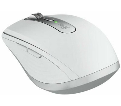 LOGITECH Мышь беспроводная MX Anywhere 3S, Bluetooth/Радио, оптическая, USB, USB-C, 8000dpi, светло-серый [910-006936]