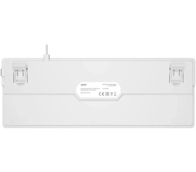 Клавиатура ACER Клавиатура OKW304, проводная, USB, механическая, белый [zl.kbdcc.01v]