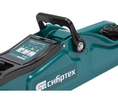 Домкрат СИБРТЕХ Домкрат гидравлический подкатной, 2 т, 85-330 мм, низкий подхват 50830