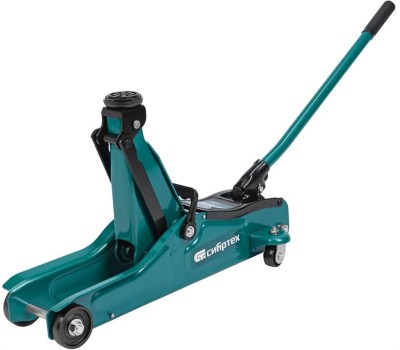 Домкрат СИБРТЕХ Домкрат гидравлический подкатной, 2 т, 85-330 мм, низкий подхват 50830