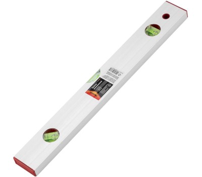 Уровень SPARTA Уровень алюминиевый, 400 мм, 3 глазка, линейка 331205